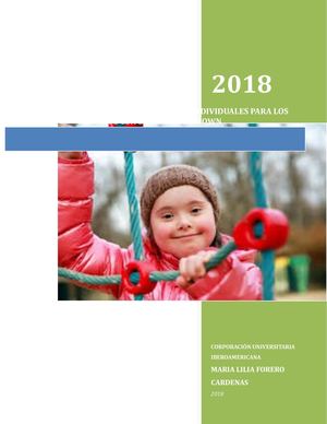 Cartilla De Adaptaciones Curriculares Individuales