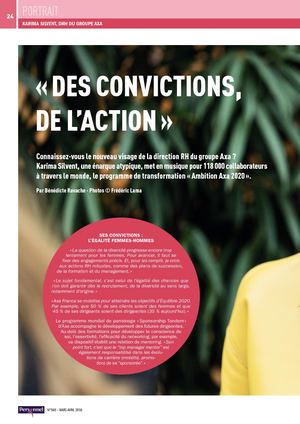 Portrait de Karima Silvent (DRH du groupe Axa)