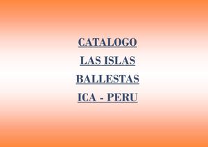 Catalogo Isla Ballesta