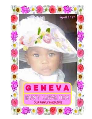 Geneva Don't Leave Her Family Magazine April 2017