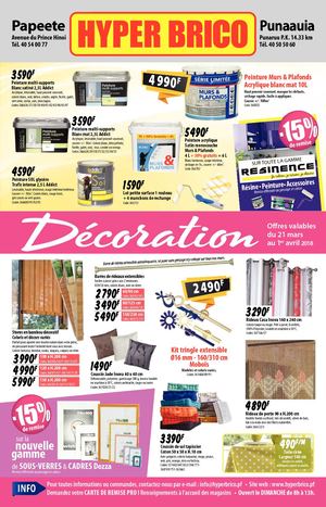 Flyer Décoration Mars 2018