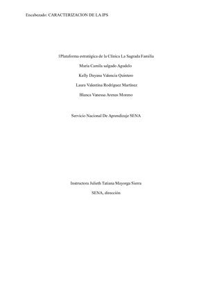 Portada Según Normas Apa