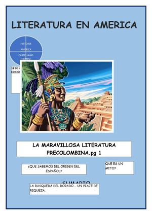Revista Literatura En America