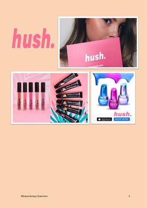 Catálogo Hush