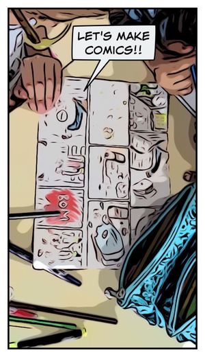 Cómic 4ª CEIP Tijoco Bajo