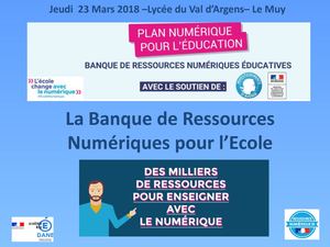 RESSOURCES DE LA BRNE EN LVE