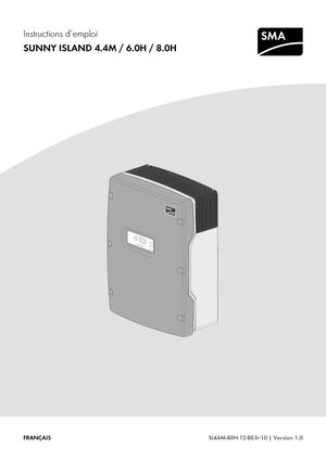 Installation onduleur SMA SUNNY ISLAND 3.0M / 4.4M / 6.0H / 8.0H FR