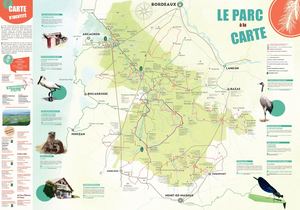 Carte du Parc 2018-2019