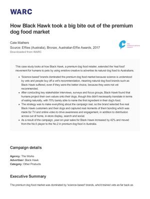 How Black Hawk Took A Big Bite Out Of Th