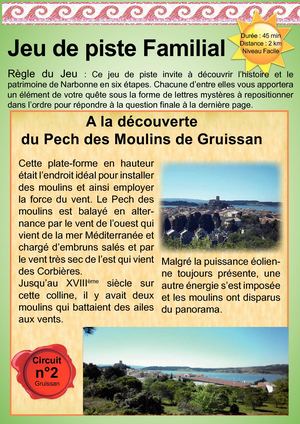 Fiche 2 Gruissan Pech Des Moulins