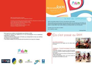 JOURNAL DU RAM N°18 - MARS AVRIL