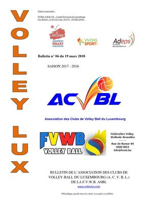 Volley Lux N 06 Du 19 03 2018