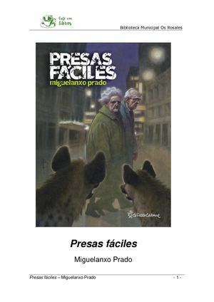 "Presas fáciles" de Miguelanxo Prado