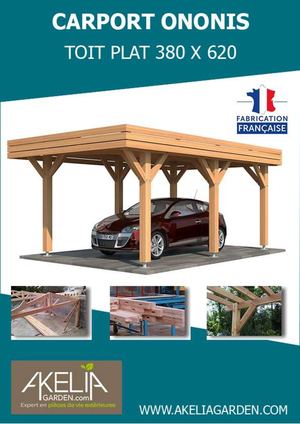 Carport Toit Plat Ononis