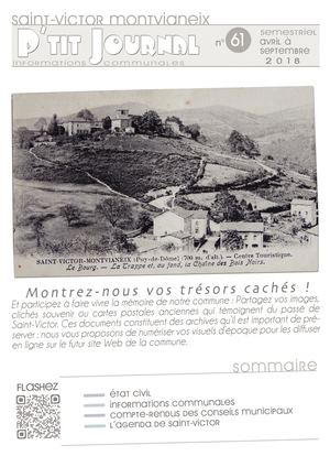 P'tit Journal de St-Victor n°61