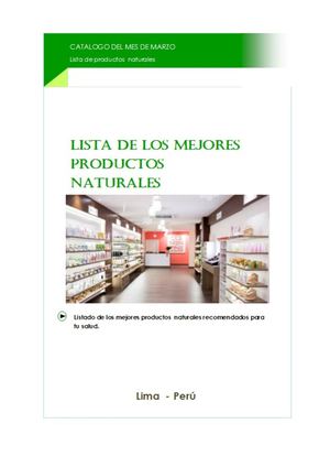 Revista Pdf - PRODUCTOS NATURALES