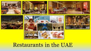 Different Types of Restaurants in UAE
