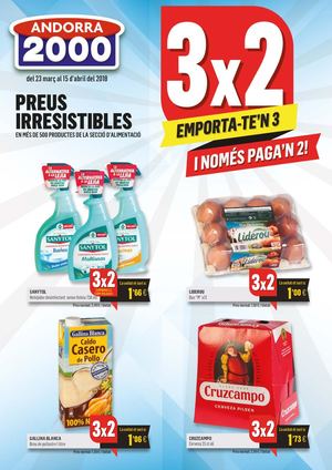 ANDORRA 2000 - CATÀLEG 3X2