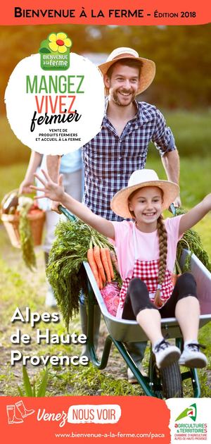 Brochure Bienvenue à la Ferme Alpes Provence 2018