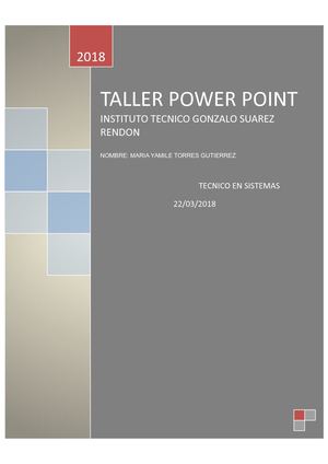 Taller Power Point