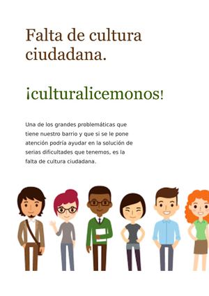 Falta De Cultura Ciudadana