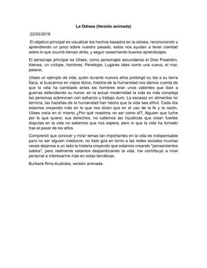 La Odisea