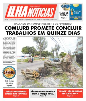 Ilha Noticias - Edição 1876 - 23/3/2018