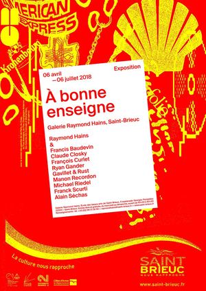 Exposition Raymond Hains École des Beaux-arts