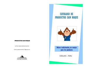 Catalogo Productos San Roque