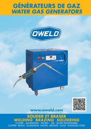 OXYHYDROGEN GAS GENERATOR OWELD (FR) GÉNÉRATEURS DE GAZ OWELD
