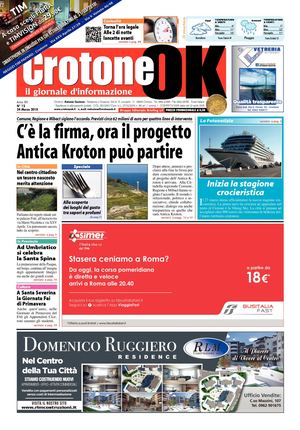 Giornale CrotoneOk N° 12 / 2018
