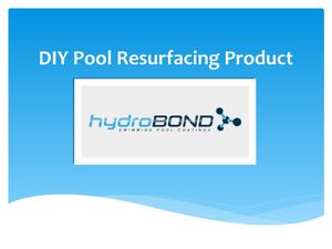 DIY Pool Resurfacing Product