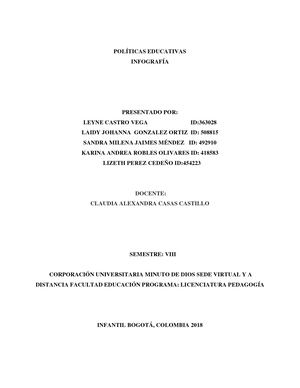 Infografía: Ley de infancia y adolescencia