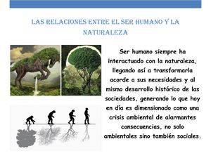 Ser Humano-Naturaleza