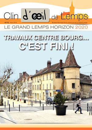 Clin d'OEil n°172 - mars 2018