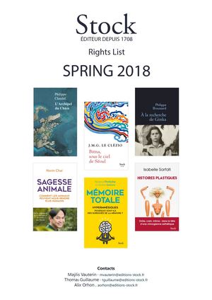 Spring Catalogue 2018