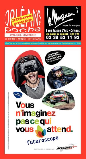 ORLÉANS-POCHE NUMÉRO 512 D'AVRIL 2018