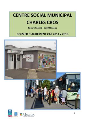 Projet Social Projet D Agrement Charles Cros