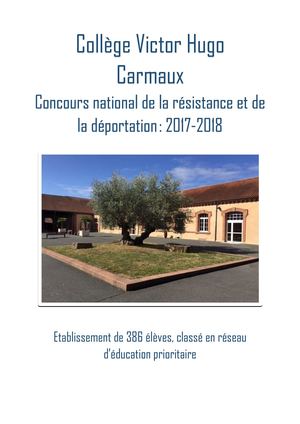 Concours de la résistance 2017/2018