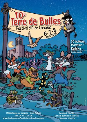 Festival BD Terre de bulles Langeac 2018