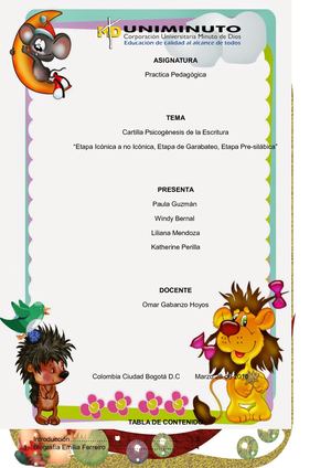 Cartilla Etapas Escritura