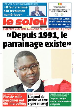 Edition Du 28 Mars 2018