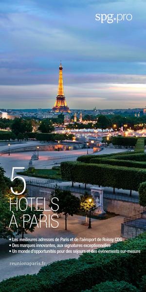 SPG 5 hôtels Paris 2018 FR