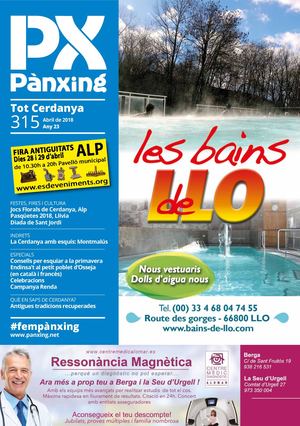 PX Cerdanya 315 - Abril