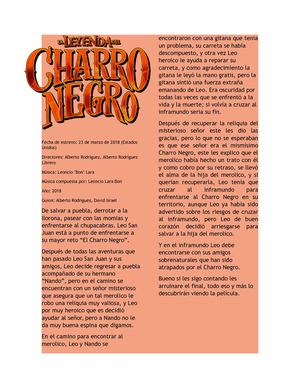 La Leyenda Del Charro Negro