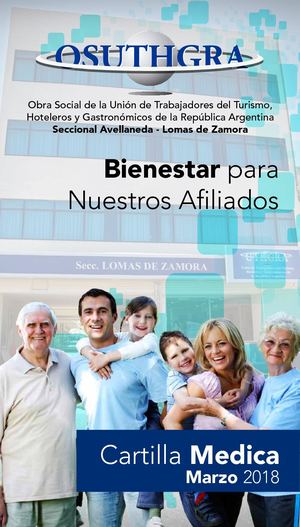 Cartilla Medica Marzo 2018