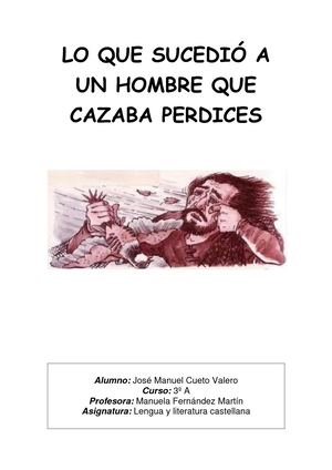 Comentario De Texto De José Manuel Cueto