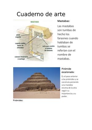 Cuaderno De Arte egipto