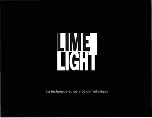 PLAQUETTE LIMELIGHT