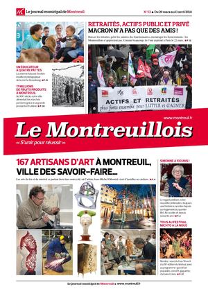Le Montreuillois n°52 - du 29 mars au 11 avril 2018